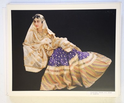 Lot 532 - Indian Rulers. A group of 60 colour photographs of Indian Maharajas, family members, ... , c. 1980
