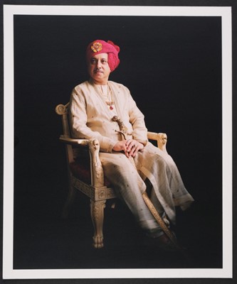 Lot 532 - Indian Rulers. A group of 60 colour photographs of Indian Maharajas, family members, ... , c. 1980