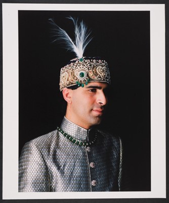 Lot 532 - Indian Rulers. A group of 60 colour photographs of Indian Maharajas, family members, ... , c. 1980