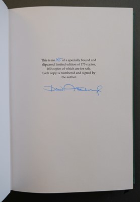 Lot 83 - Attenborough (David). The Trials of Life, signed limited edition, London: Collins, 1990