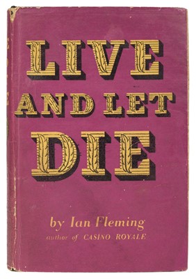 Lot 790 - Fleming (Ian). Live and Let Die, 1st edition, 1st issue dust jacket, London: Jonathan Cape, 1954