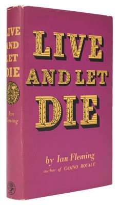 Lot 791 - Fleming (Ian). Live and Let Die, 1st edition, 2nd issue dust jacket, London: Jonathan Cape, 1954