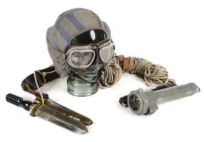 Lot 84 - Military Diver. Uniforms and apparel belonging to an military diver
