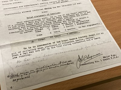 Lot 256 - MBE and Royal Humane Society. Gunner Richard Shannon, 1902