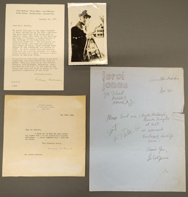 Lot 180 - American Literature. A selection of signed pieces...