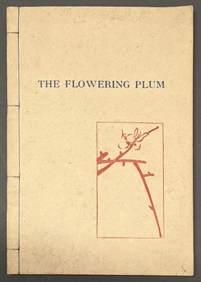 Lot 399 - Koehn (Alfred, translator).  The Flowering Plum [poems by Po-jen Sung]