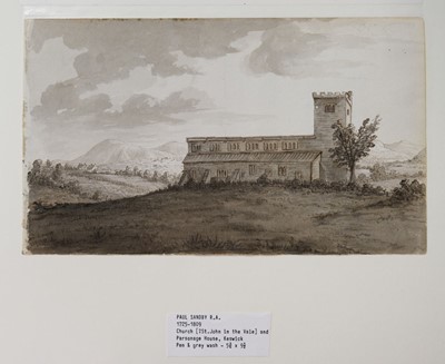 Lot 127 - Sandby (Paul, 1730-1809). Crosthwaite Church, near Keswick, and two others