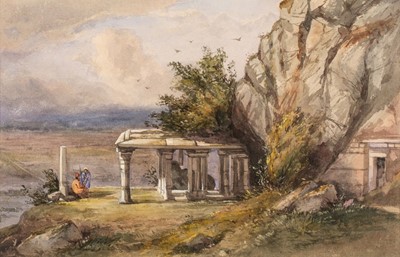Lot 138 - D' Oyly (Major General Sir Charles Walters, 1822-1900), Ruins of an Indian Temple