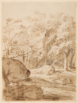 Lot 108 - Gainsborough (Thomas, 1727-1788), Landscape with a Hermit