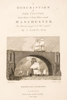 Lot 57 - Aikin (John). A Description of Manchester, 1795