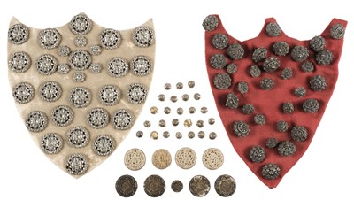 Lot 359 - Buttons. A collection of buttons, 18th-early 20th century