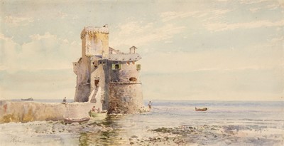 Lot 132 - Donne (Walter John, 1867-1930). The Castle, Rapallo, and others