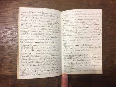 Lot 274 - Beresford (Louisa Ann, Marchioness of Waterford, 1818-1891). Manuscript diary, 1855-1861