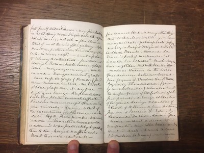 Lot 274 - Beresford (Louisa Ann, Marchioness of Waterford, 1818-1891). Manuscript diary, 1855-1861