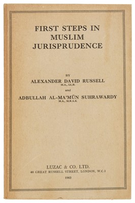 Lot 48 - Abi Zayd (Ibn). First Steps in Muslim Jurisprudence, 1963