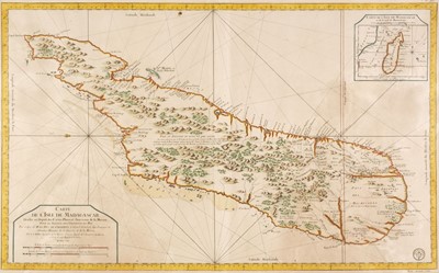 Lot 122 - Madagascar. Bellin (J. N.), Carte De L'Isle de Madagascar..., 1765