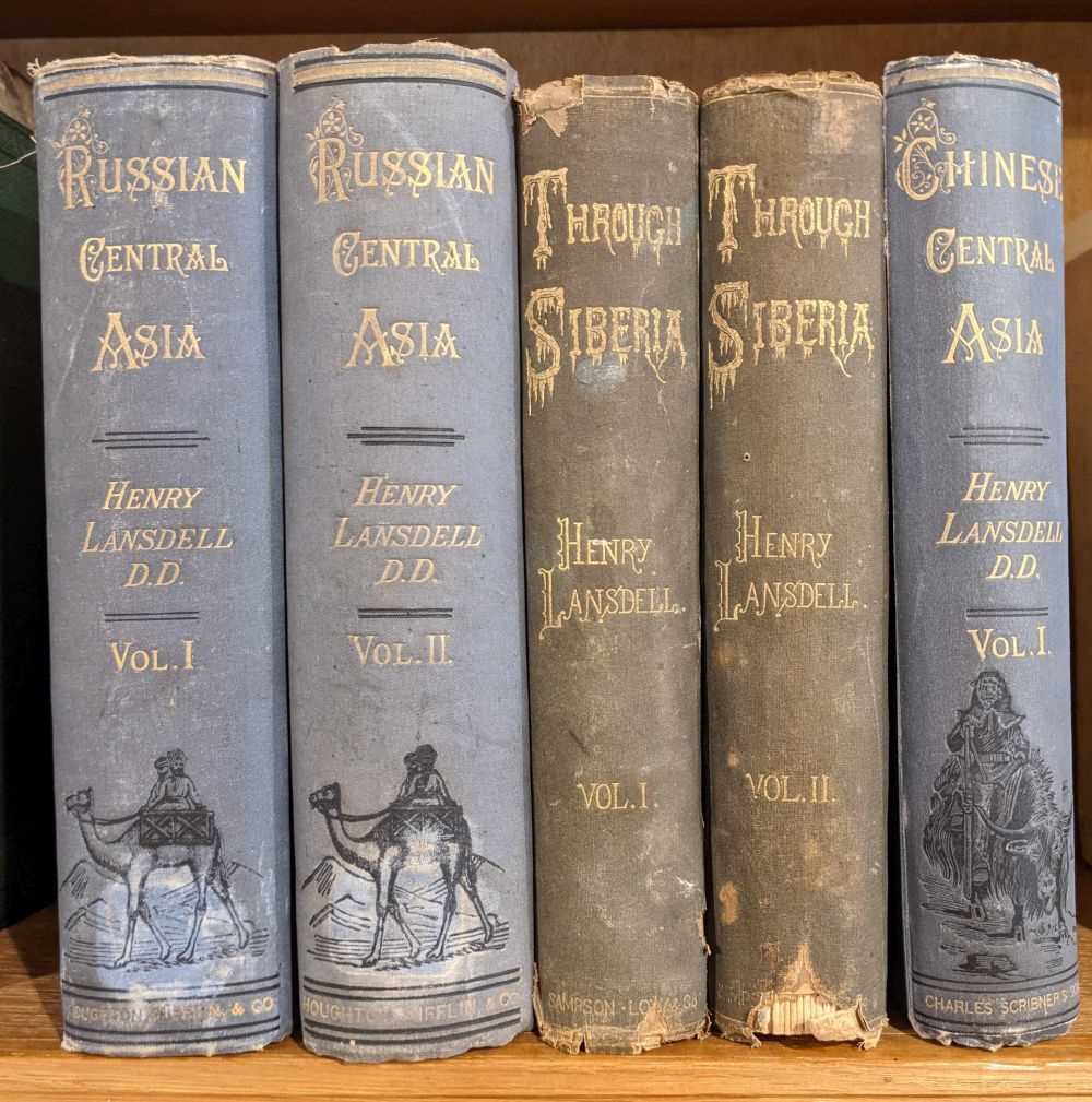 Lot 14 - Lansdell (Henry). Russian Central Asia, 2 vols., 1st US ed., 1885