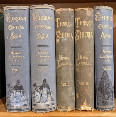 Lot 14 - Lansdell (Henry). Russian Central Asia, 2 vols., 1st US ed., 1885