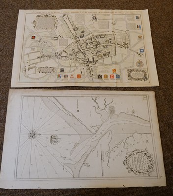 Lot 121 - London. Cole (B.), A collection of 6 Ward plans, circa 1760