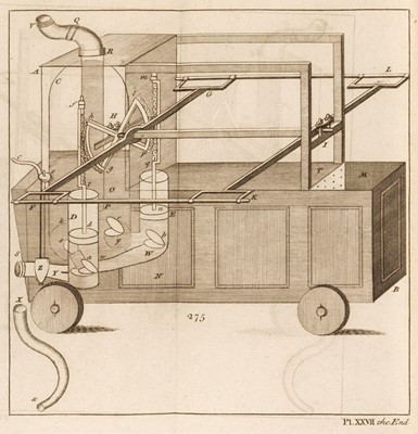 Lot 237 - Emerson (William). The Principles of Mechanics... , 3rd edition, corrected, G. Robinson, 1773