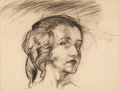 Lot 688 - Rackham (Arthur, 1867-1939). Girl's Head