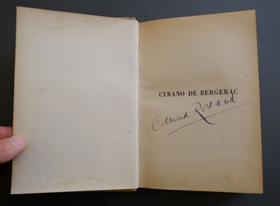 Lot 314 - Rostand (Edmond). Cyrano de Bergerac, 1899, signed