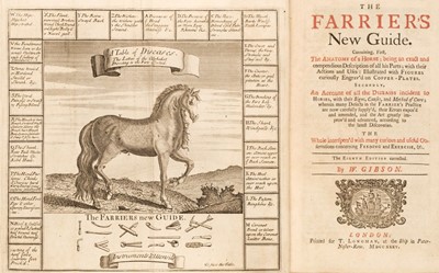 Lot 224 - Gibson (William). The Farrier's New Guide, London: T. Longman, 1735
