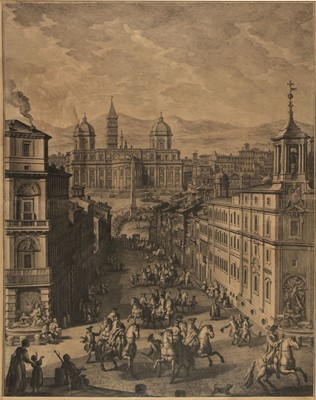 Lot 166 - Rome. Vasi (Giuseppe), La Veduta Della Basilica di Santa Maria Maggiore..., 1771