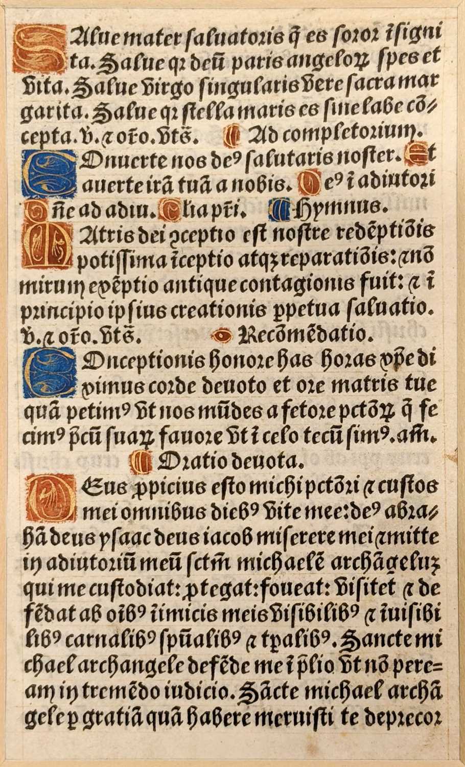 Lot 198 - Incunabula Leaves. A group of 18 printed leaves from various incunabula, circa 1470s/1490s