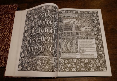 Lot 297 - Basilisk Press. The Works of Geoffrey Chaucer, 2 volumes, Basilisk Press, 1974-75