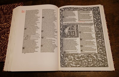 Lot 297 - Basilisk Press. The Works of Geoffrey Chaucer, 2 volumes, Basilisk Press, 1974-75