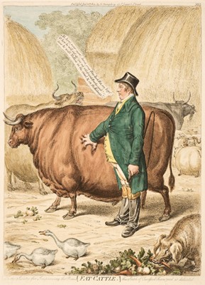 Lot 195 - Gillray (James). A collection of 30 caricatures, H. G. Bohn edition circa 1849