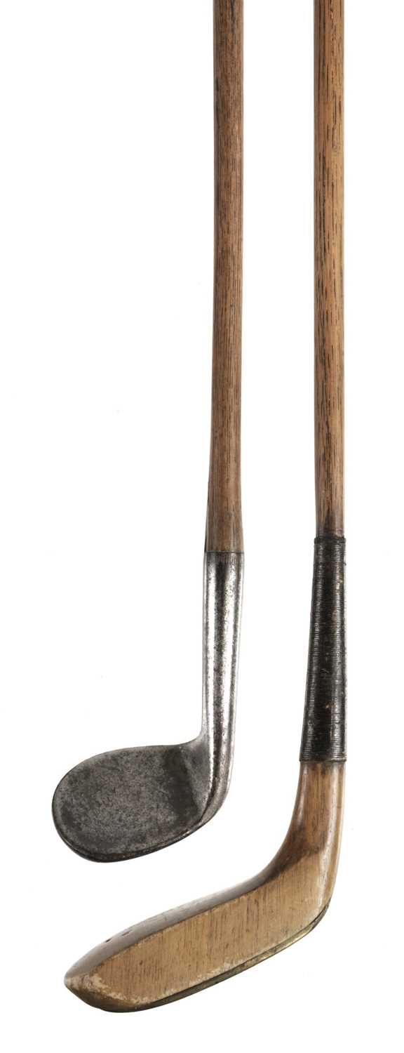 Lot 264 - Golf Clubs. Victorian and Edwardian golf clubs
