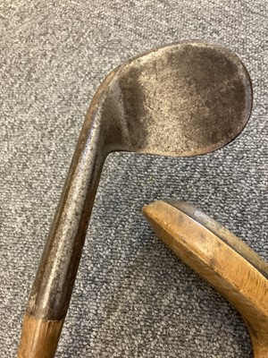 Lot 264 - Golf Clubs. Victorian and Edwardian golf clubs