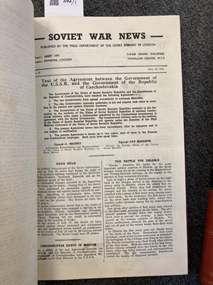 Lot 173 - Soviet War News, Bound volumes I & II