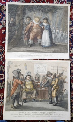 Lot 180 - Bunbury (Henry). Fifteen engravings of Shakespearean Scenes, Thomas Macklin, 1793
