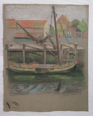 Lot 167 - Sleigh (Bernard 1872-1954). Four views in Holland, & a study of a Dutch girl