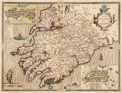 Lot 116 - Ireland. Speed (John), The Province of Mounster, J. Sunbury & G. Humble, circa 1627
