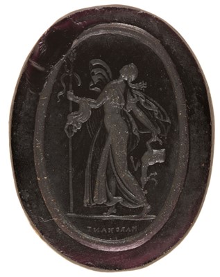 Lot 271 - Marchant (Nathaniel, 1739-1816). Intaglio of Hercules
