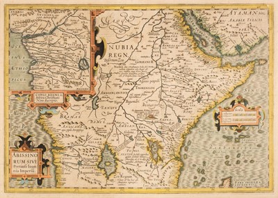 Lot 75 - Africa. Mercator (G. & Hondius H.), Abissinorum sive Pretiosi Joannis Imperiu, circa 1610