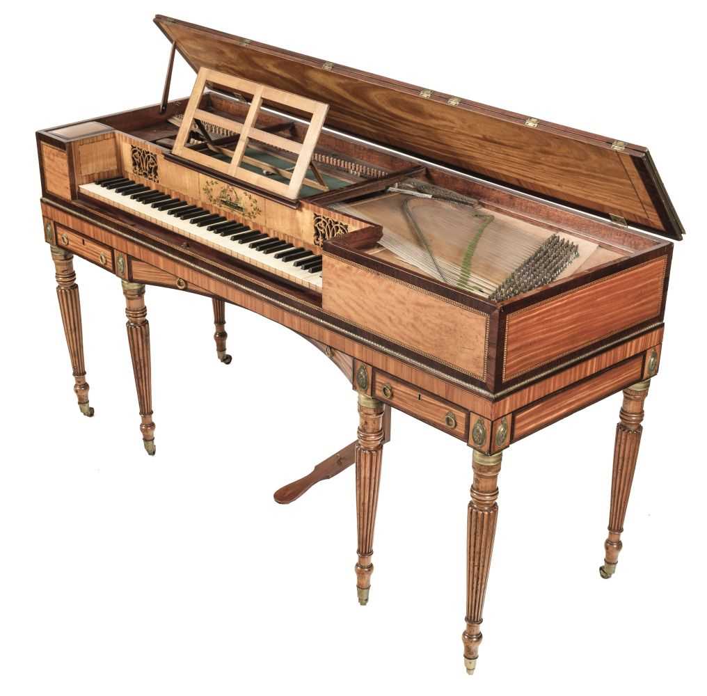 Lot 353 - Square piano.  William Henry Edwards, c.1830