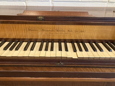 Lot 525 - Square piano. Johannes Broadwood, c. 1791-92