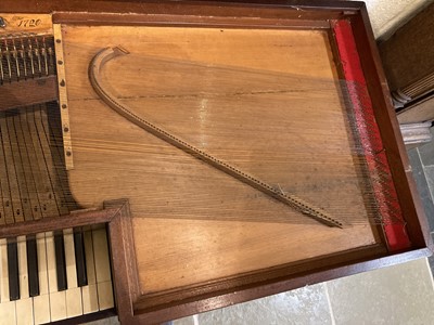 Lot 525 - Square piano. Johannes Broadwood, c. 1791-92