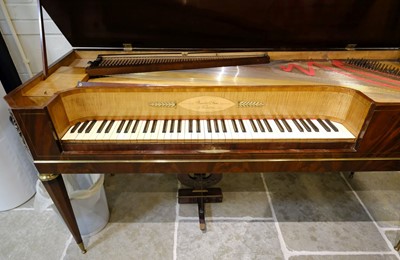 Lot 354 - Square piano. Van der Does of Amsterdam, c. 1820s