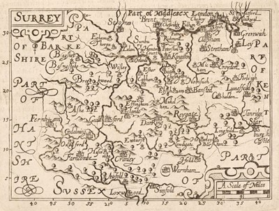 Lot 142 - Surrey. (Bill (John), Surrey, 1626