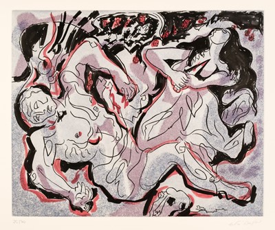Lot 199 - Masson (André, 1896-1987). Les Amants Celebres, 1979, the complete set of 10 colour etchings