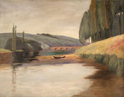 Lot 178 - Crealock (John Mansfield, 1871-1959). The Seine near Meudon, 1954