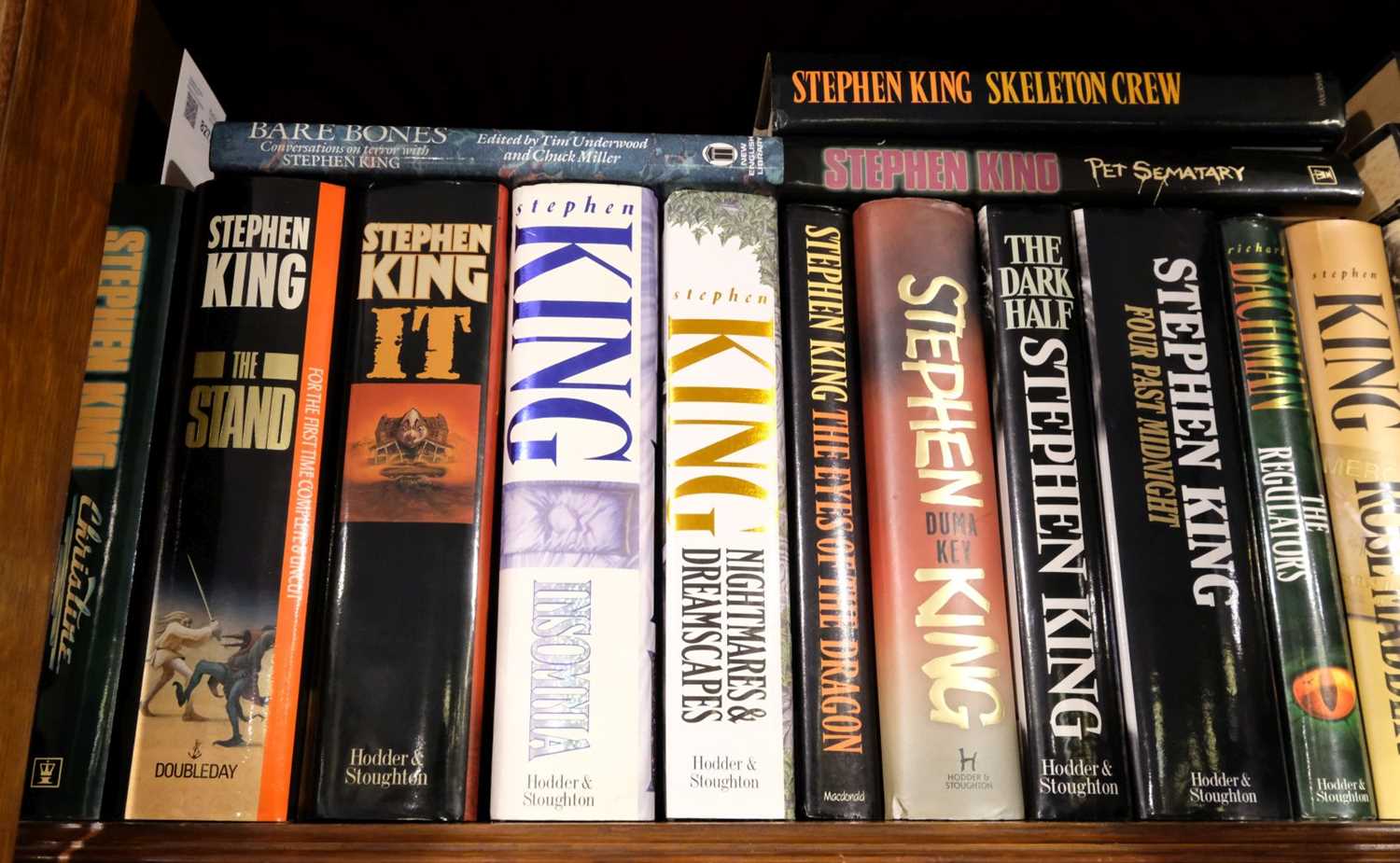 Lot 827 - King (Stephen). Christine, 1st UK edition, London: Hodder & Staughton, 1983