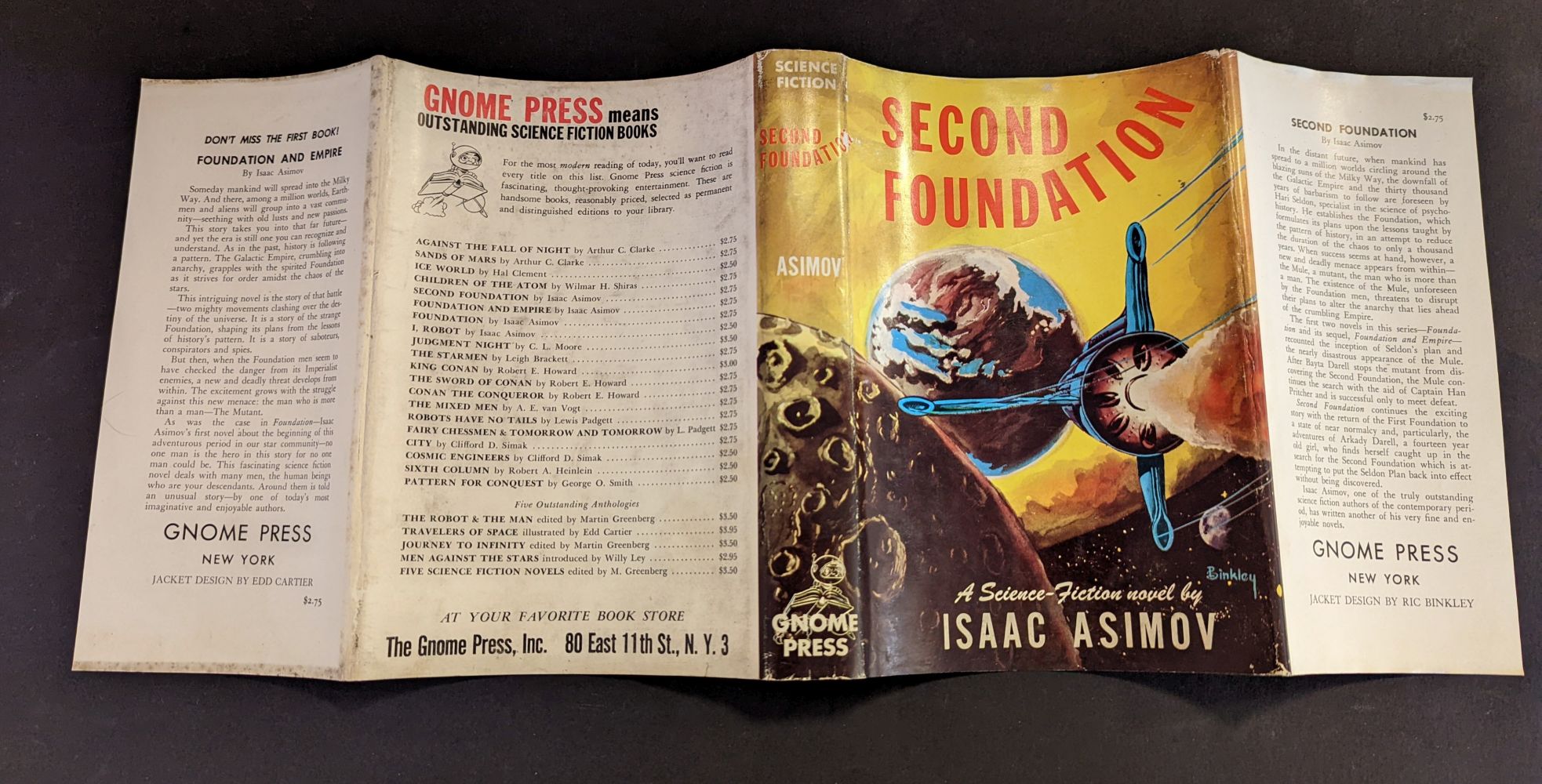 Lot 741 Asimov (Isaac). Second Foundation, 1st