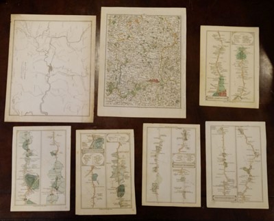 Lot 141 - Surrey & its Environs. A collection of 32 road and regional maps, 18th & 19th century